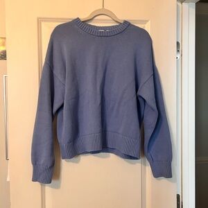 Gap 100% Cotton Crew Neck Boyfriend Sweater
